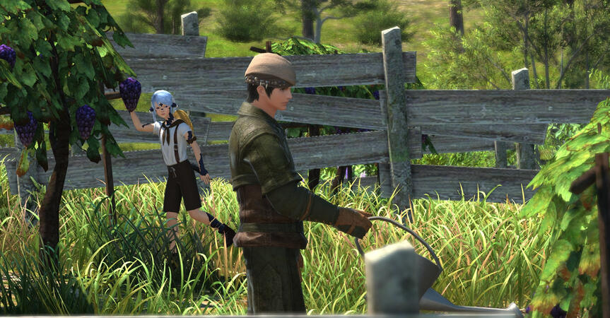 "Hope I don't get caught..."